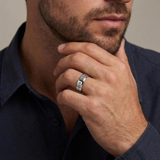 Personalised Engraved Men's Ring