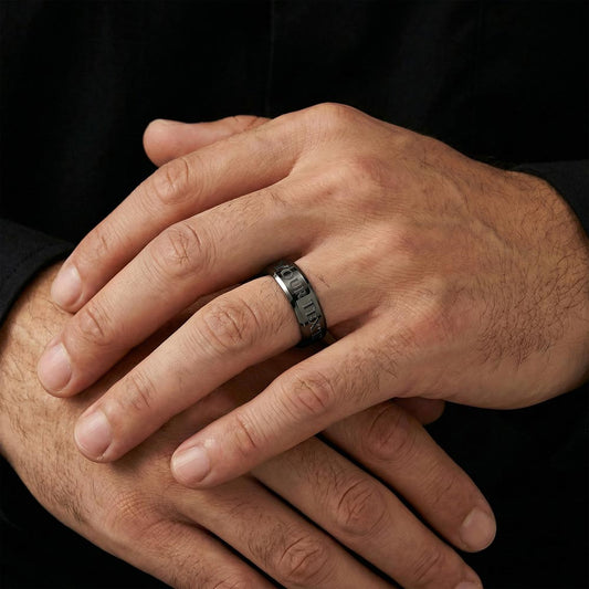 Personalised Engraved Men's Ring